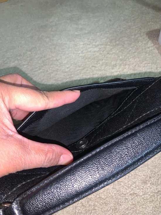 Rebecca Minkoff Black Quilted Crossbody with Silver Hardware - Picture 12 of 13